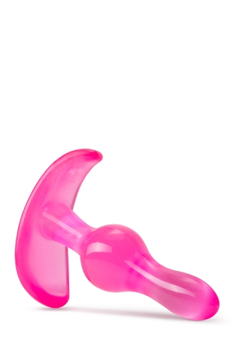 Анальний плаг рожевий B YOURS CURVY - 4