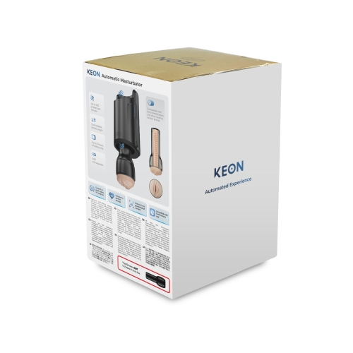 Інтерактивна секс-машина для чоловіків чорного кольору Kiiroo Keon Wi-Fi - 9