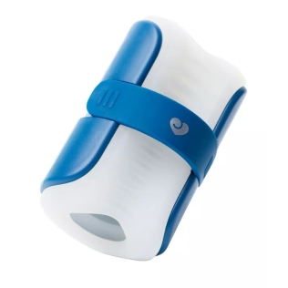 Мастурбатор для мужчин с открытым каналом бело голубой Lovehoney Mon Ami Adjustable