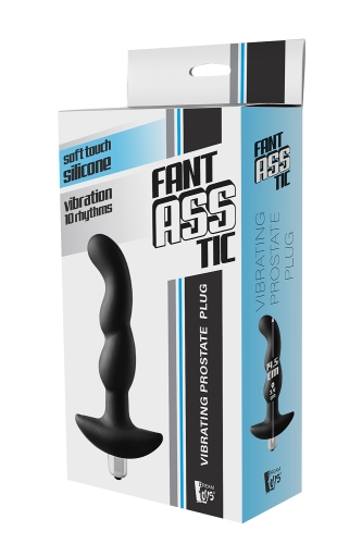 Вибромассажер простаты черного цвета Dream Toys Fantasstic - 2