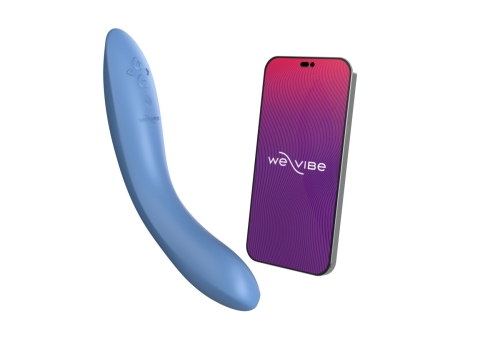 Вібратор для точки G блакитний We-Vibe Rave 2 Twisted Pleasure - 1