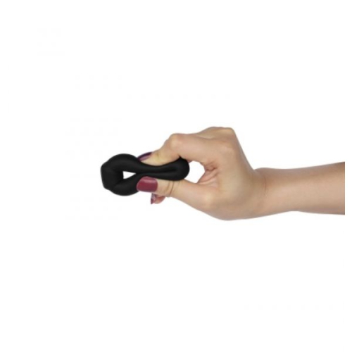 Эрекционное силиконовое кольцо черное COCKRING Lovetoy - 2