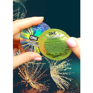 Гіпертонічні презервативи ONE VANISH Hyperthin 1 шт