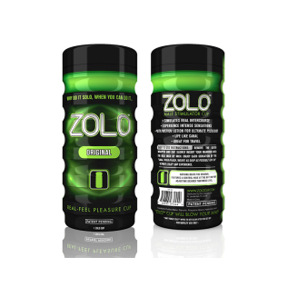 Мастурбатор для мужчин зеленого цвета Zolo Original Cup