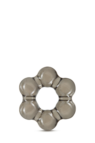 Кільце ерекційне STAY HARD THICK BEAD COCK RING BLACK - 1
