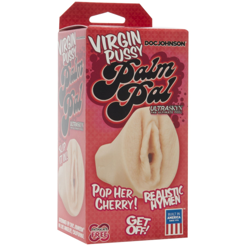 Мастурбатор Вагіна Діви для члена Doc Johnson Virgin Pussy Palm Pal ULTRASKYN - 2