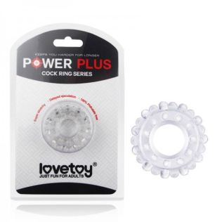 Ерекційне кільце силіконове lovetoy прозоре