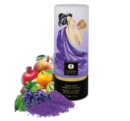 Сіль Мертвого моря для ванни з ароматом екзотичних фруктів Shunga Oriental Bath Salts 500 г - 5