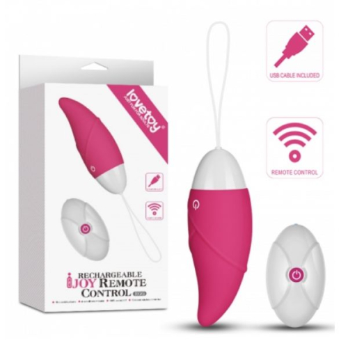 Виброяйцо на пульте фиолетовое Lovetoy - 2