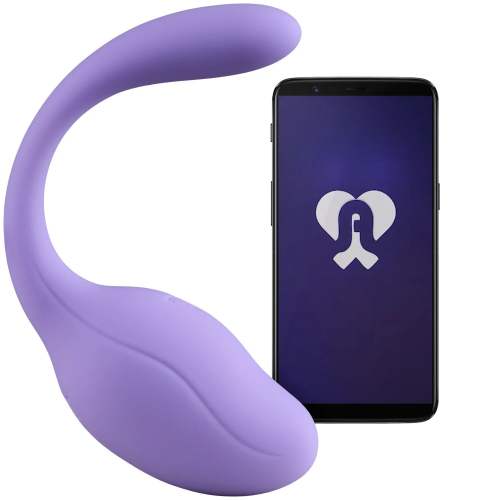 Смарт віброяйце вагінальне бузкове Adrien Lastic Smart Dream 3.0 + APP - 1