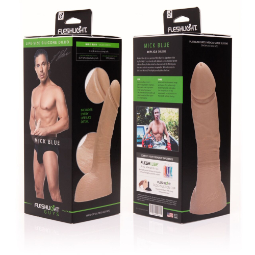 Фаллоимитатор реалистичный со слепка актера Fleshjack Boys: Mick Blue Dildo - 2