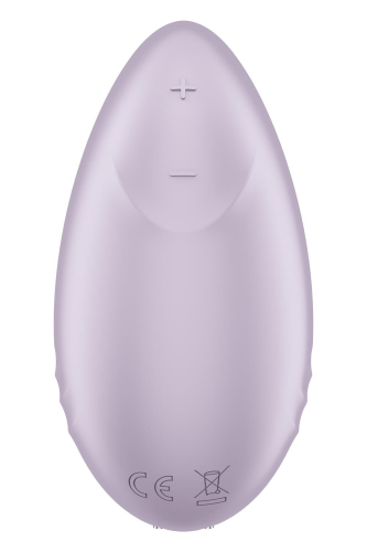 Клиторальный стимулятор с управлением со смартфона сиреневого цвета Satisfyer Tropical tip - 5