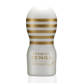 Мастурбатор (глубокая глотка) с вакуумной стимуляцией Tenga Premium Original Vacuum Cup GENTLE