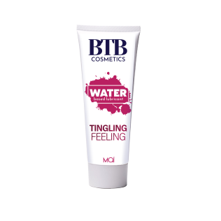 Лубрикант з поглинаючим ефектом на водній основі Attraction BTB Water based tingling effect lubricant 100 мл