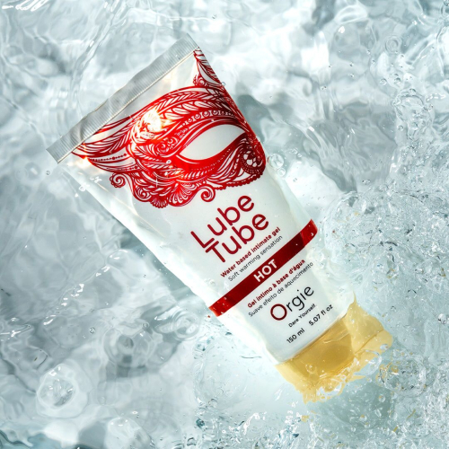 Лубрикант с разогревающим эффектом на водной основе Orgie Lube Tube HOT 150 мл - 4