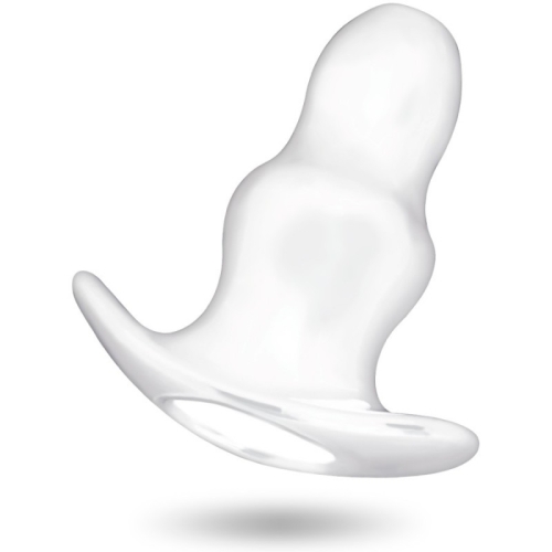 Анальная пробка с отверстием прозрачная Addicted Toys Anal Dilator Transparent 150 мм - 3