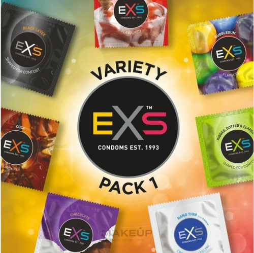 Презервативы из латекса разных видов EXS Variety Pack 1 48 штук - 2