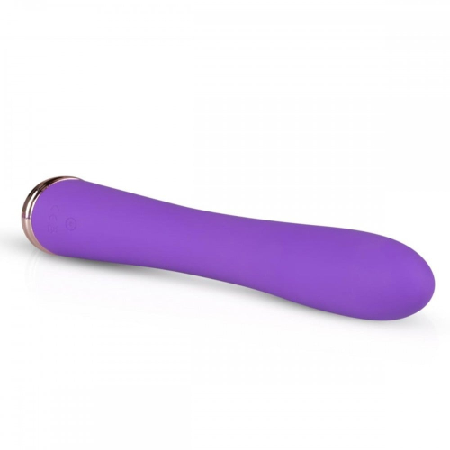 Вибратор вагинальный силиконовый фиолетового цвета EasyToys Royals - 3