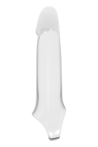 Насадка на член із кільцем для мошонки прозора Dreamtoys Ramrod - 2