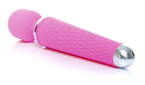 Вібромасажер пульсатор Ванд фіолетового кольору BOSS of TOYS Massager Power Wand - 3