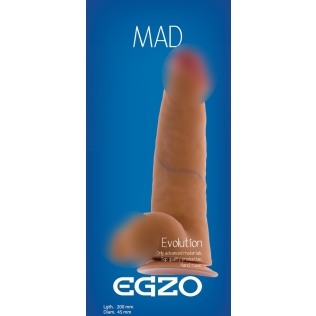 Фаллоимитатор 17/4,5 см реалистичный на присоске из киберкожи EGZO DS008