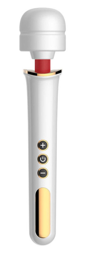 Вибромассажер пульсатор микрофон универсальный белого цвета BOSS of TOYS Boss Series Massager Super - 2