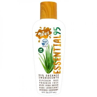 Лубрикант на водній основі з ароматом алоє Wеt Essential95 Certified Organic Aloe Based 177 мл