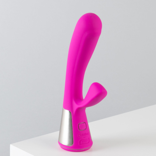 Вибратор со стимуляцией клитора розовый Ohmibod Fuse for Kiiroo - 4