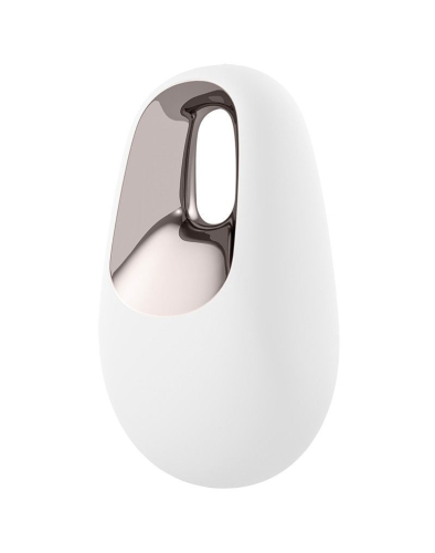 Вібратор супер потужний Satisfyer Lay-On-White Temptation для клітора силіконовий 15 режимів вібрації Сатісфаер Темптейшн - 2