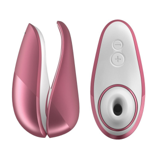 Вакуумний безконтактний стимулятор для клітора рожевий Womanizer Liberty