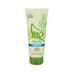 Органический лубрикант вагинальный на водной основе Hot Bio Lube Super 100 мл
