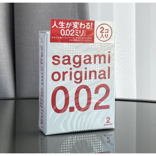 Полиуретановый презерватив Sagami Оriginal тонкие 0,02 (Сагами Оригинал) 2 шт - 2
