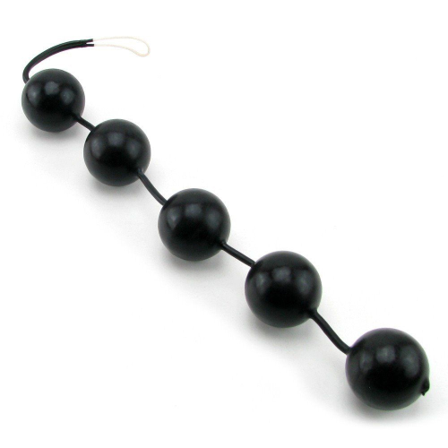 Анальні кульки чорного кольору California еxotic novelties California Exotic Power Balls - 1