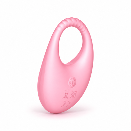 Смарт виброкольцо на член розовое UNIVIBE Halo Rose - 4