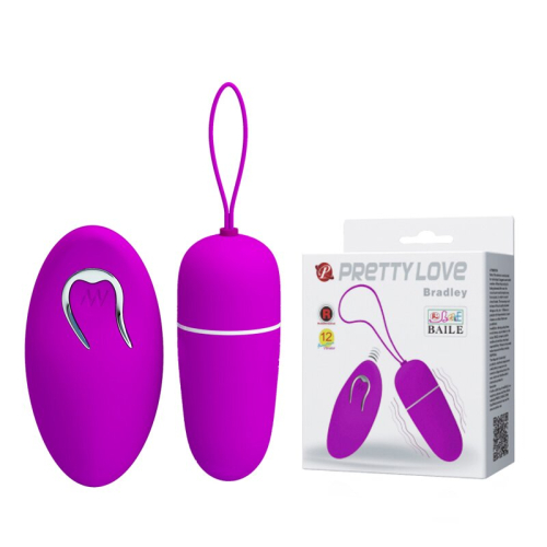 Віброяйце рожеве серії Pretty Love BRADLEY - 1