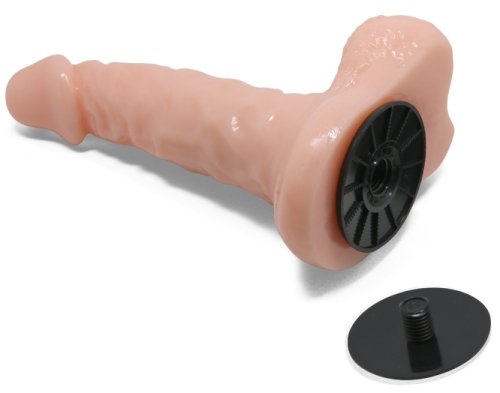 Страпон реалистичный ременной для женщин телесного цвета LYBAILE Ultra passionate Harness - 4