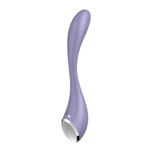 Смарт вібратор для точки G бузкового кольору Satisfyer Flex 5 Lilac - 5