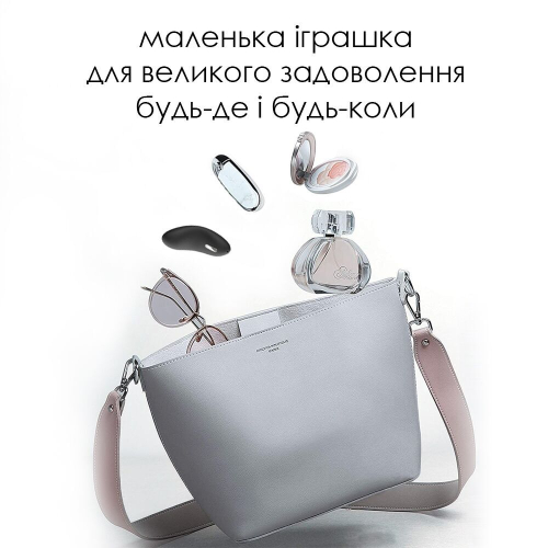 Вібратор для клітора силіконовий чорний Svakom (Сваком) Echo - 6
