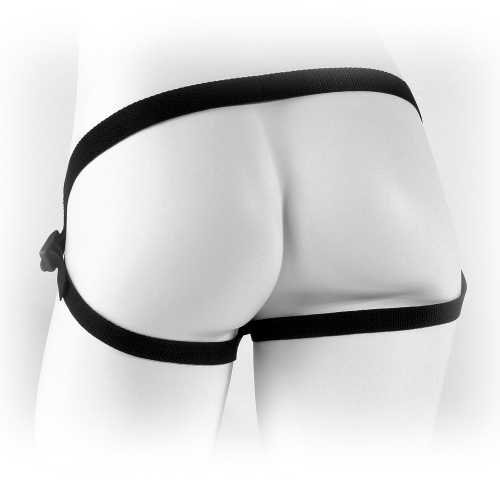 Трусики для страпону чорного кольору Pipedream Fetish Universal Beginners Harness - 3