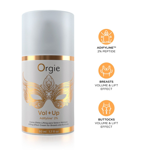 Крем з ефектом ліфтингу для грудей та сідниць Orgie Vol + Up 50 мл - 3