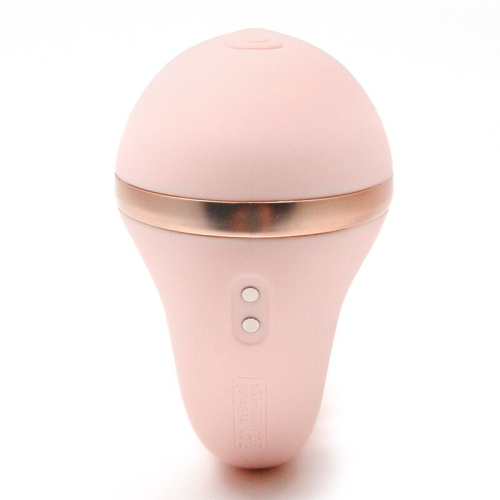 Вакуумный клиторальный стимулятор розового цвета KissToy Tina Mini - 6