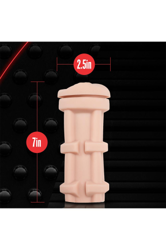 Мастурбатор вагина в колбе телесного цвета Blush Stroker vanilla - 4