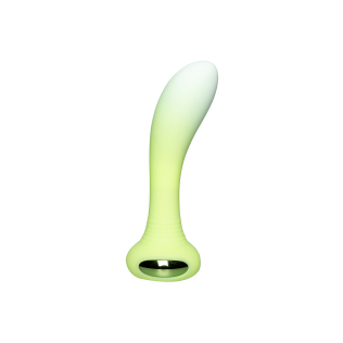 Вибратор для точки G или P с подсветкой зеленый градиент Odeco Every Night Toys