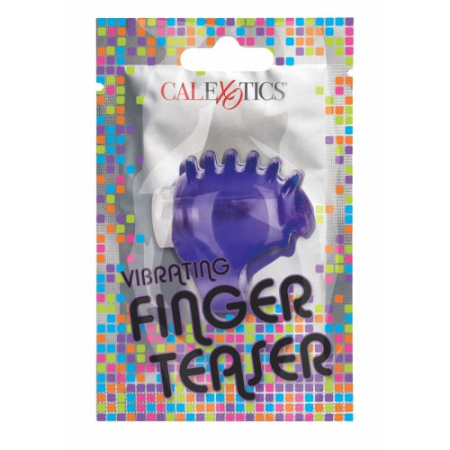 Вибратор на палец для клитора фиолетового цвета California Exotic Novelties - 5