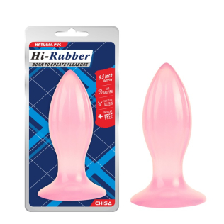 Анальний корок на присосці рожевого кольору Chisa Butt Plug