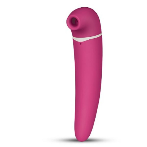 Вакуумный вибратор для клитора розовый Lovetoy Premium Toyz4partner - 2