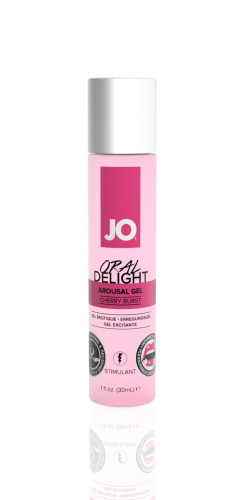 Збудливий гель для оральних ласк System JO ORAL DELIGHT-CHERRY BURST (30 мл) (Систем Джо) - 1