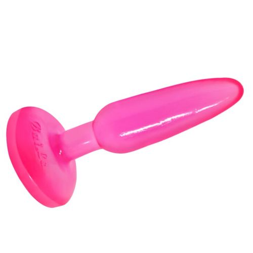 Анальна пробка на присоску Butt plug BI-017001 Pink - 5
