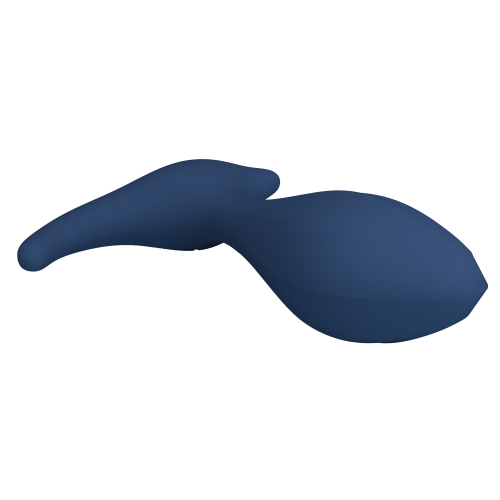 Масажер простати силіконовий синій LYBAILE MR.PLAY Bill Silicone Prostate Massager - 5