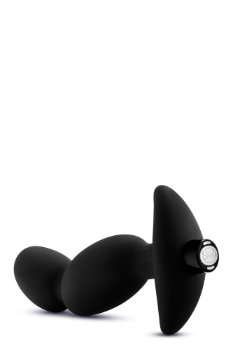 Вибратор для простаты черный силиконовый Blush Anal Adventures Platinum 04 Vibrating Prost - 3
